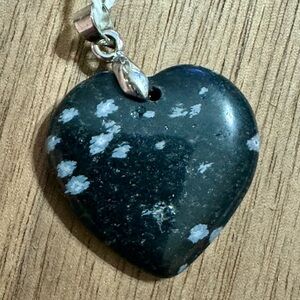 Vintage Snowflake Obsidian!  One of a kind